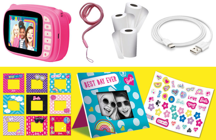 Εικόνα για Instant Φωτογραφική Μηχανή Barbie Print Camera 97050 Lisciani