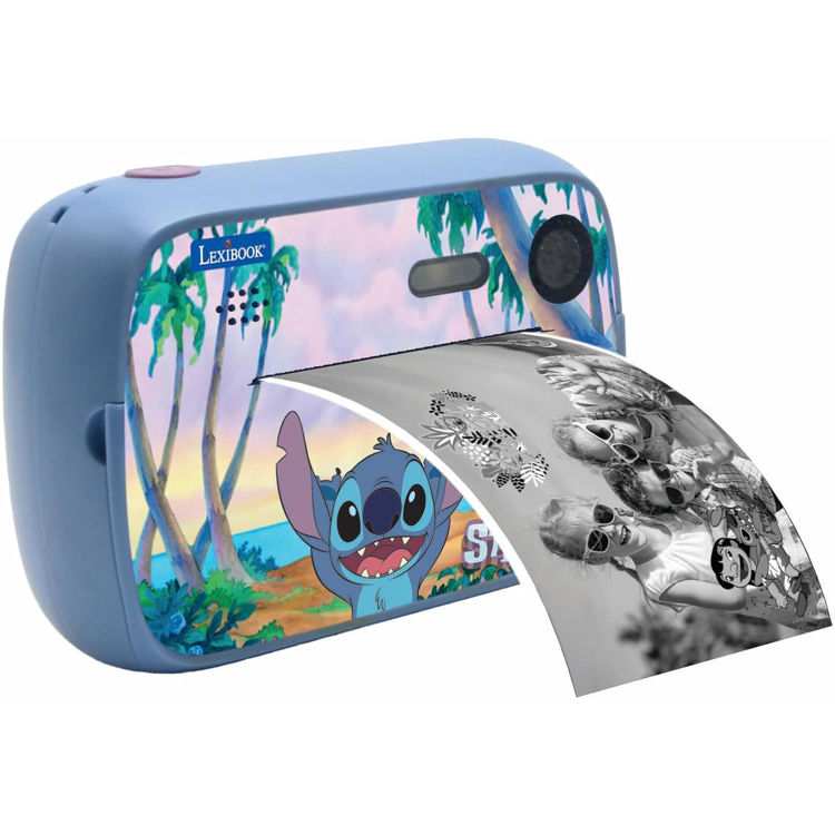 Εικόνα για Lexibook Disney Stitch StarCAM Print Κάμερα με Εκτυπωτή 32GB SD Card Παιδική DJ150D