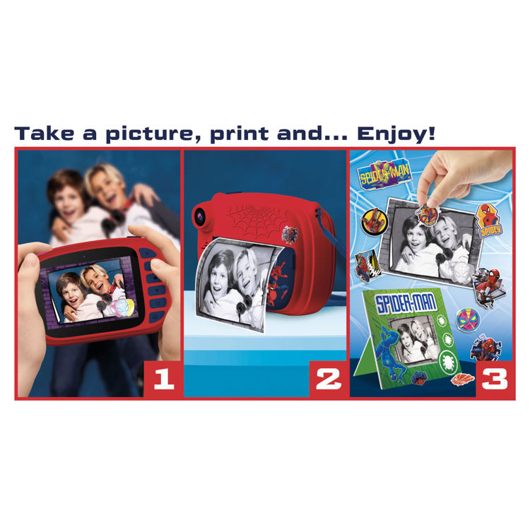 Εικόνα για Instant Φωτογραφική Μηχανή Spiderman Print Camera 104024 Lisciani