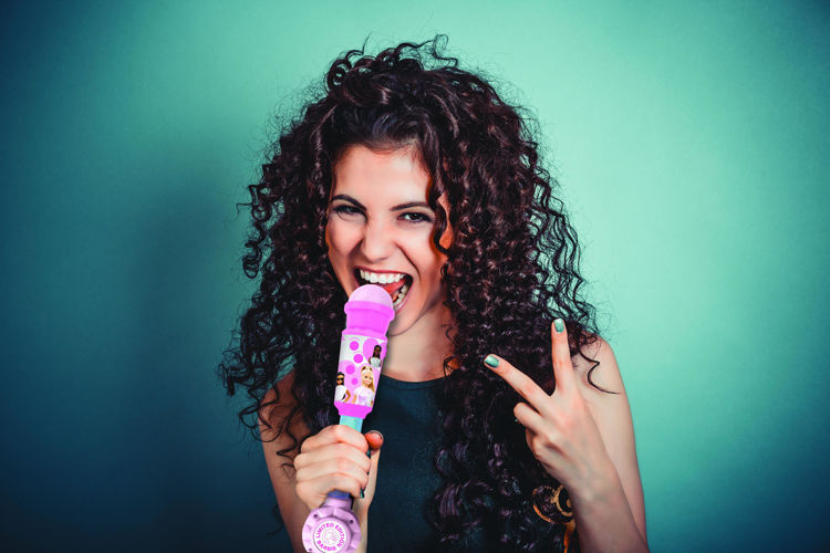 Εικόνα για Μικροφώνο Barbie Trendy Me Φώτισμο Και Ηχείο Lexibook MIC90BB