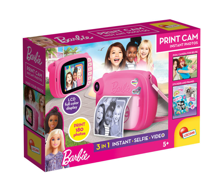 Εικόνα για Instant Φωτογραφική Μηχανή Barbie Print Camera 97050 Lisciani