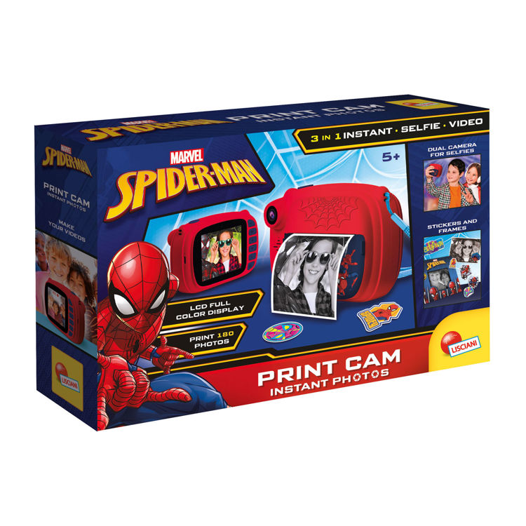 Εικόνα για Instant Φωτογραφική Μηχανή Spiderman Print Camera 104024 Lisciani