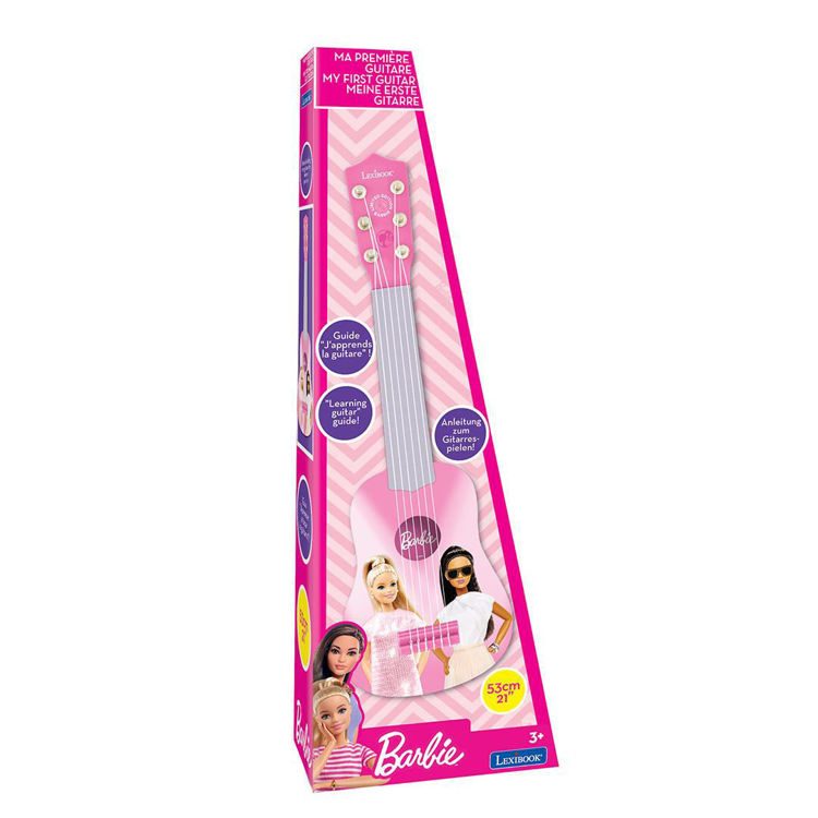 Εικόνα για Η πρώτη μου κιθάρα Barbie με 6 νάιλον χορδές, και 53 cm μήκος Lexibook K200BB