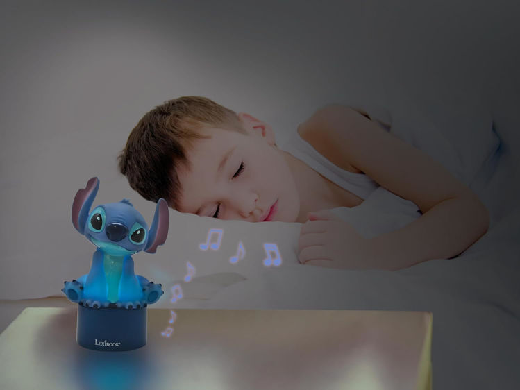 Εικόνα για Νυχτερινό Φωτάκι Led Disney Stitch Night Light με Ηχείο & Αλλαγή Χρώματος Lexibook NS01D