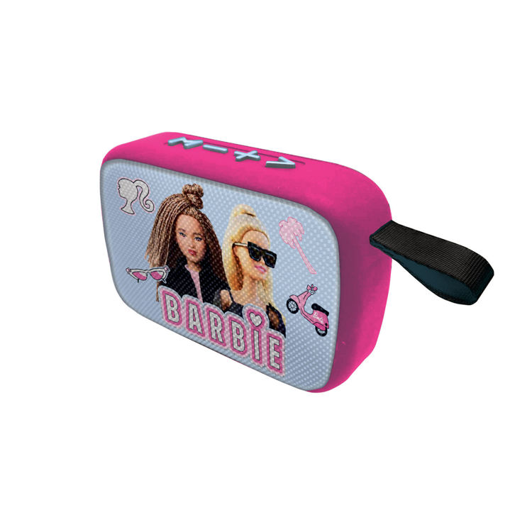 Εικόνα για Παιδικό Φορητό Ηχείο Barbie Bluetooth Lexibook | TWS, USB-C, Μπαταρία 4 ωρών BT018ΒΒ