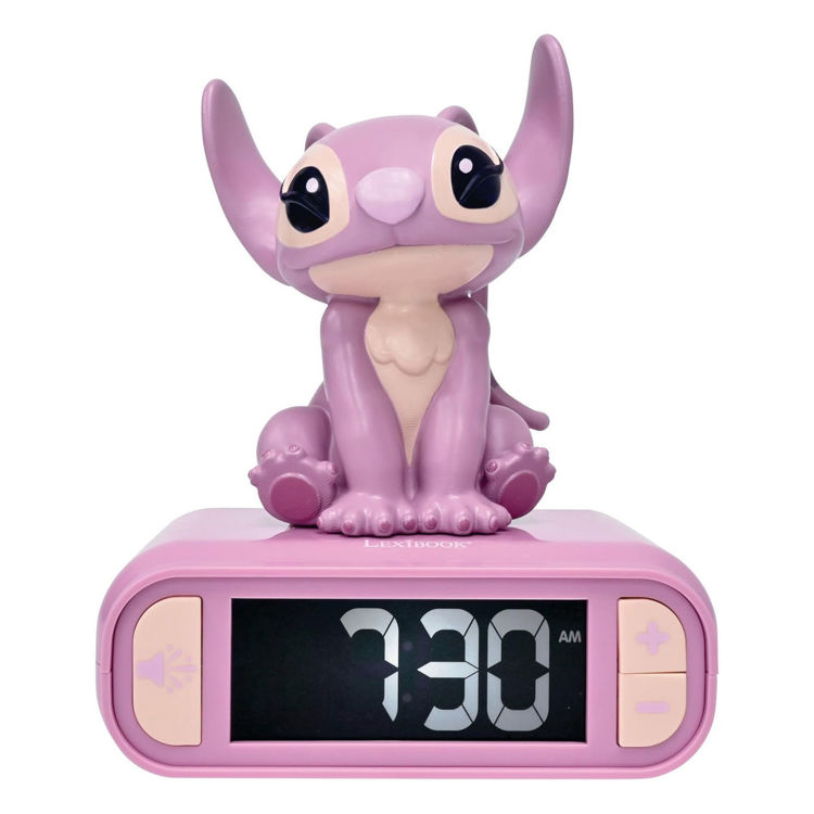 Εικόνα για Μαγικό Παιδικό Ξυπνητήρι Disney Angel Stitch με 3D Νυχτερινό Φως & Ηχητικά Εφέ - Εκπαιδευτικό Ρολόι - Lexibook RF.RL800D1