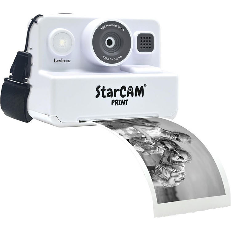 Εικόνα για Starcam® Print Classic - Instant Camera με Εκτυπωτή & Kit Εξατομίκευσης | Retro HD Φωτογραφική Μηχανή DJ160 Lexibook
