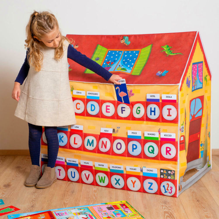 Εικόνα για Εκπαιδευτικό Σπίτι Montessori με Δραστηριότητες Lisciani 88782 - Παιδικό Καταφύγιο 3-6 Ετών