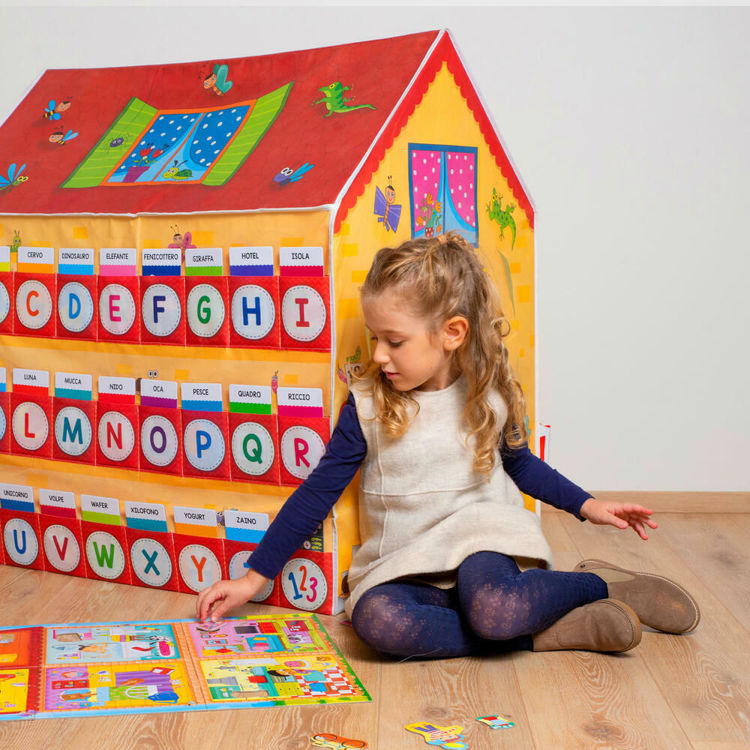 Εικόνα για Εκπαιδευτικό Σπίτι Montessori με Δραστηριότητες Lisciani 88782 - Παιδικό Καταφύγιο 3-6 Ετών