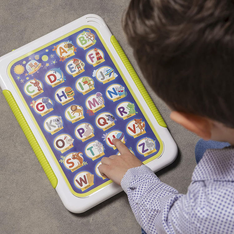 Εικόνα για Ηλεκτρονικό Αλφαβητάρι Αφής Montessori - Διαδραστικό Εκπαιδευτικό Παιχνίδι με Ήχους & Κουίζ 95056