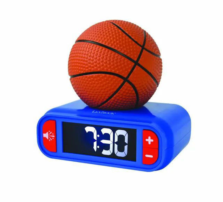 Εικόνα για Παιδικό Ξυπνητήρι Basketball με 3D Νυχτερινό Φως & Ηχητικά Εφέ Lexibook RL800BA