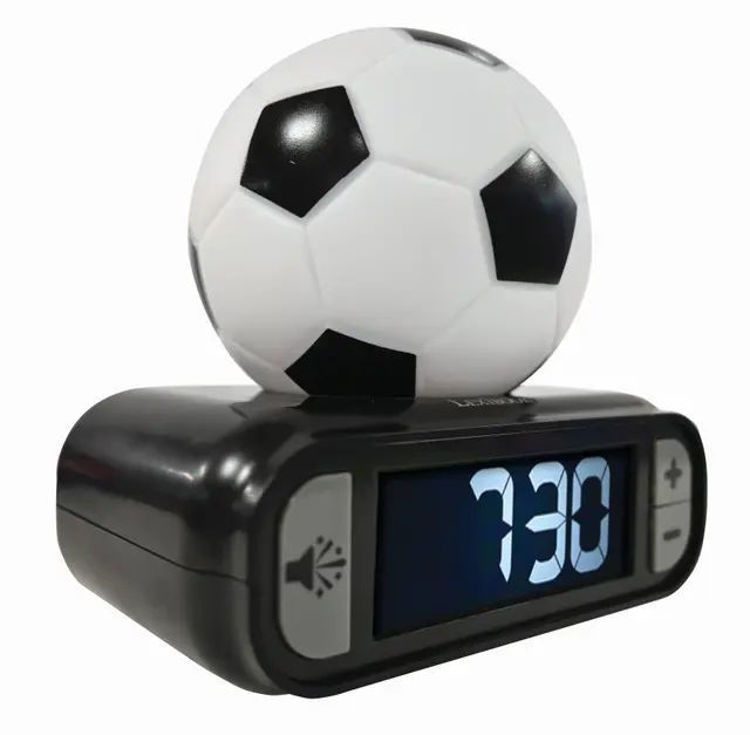 Εικόνα για Παιδικό Ξυπνητήρι Football με 3D Νυχτερινό Φως & Ηχητικά Εφέ Lexibook RF.RL800FO