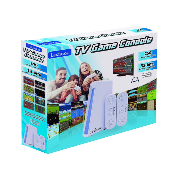 Εικόνα για Lexibook Motion TV Παιδική Κονσόλα JG7440 – 250 Παιχνίδια & 2 Χειριστήρια