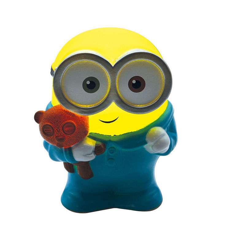 Εικόνα για 3D Φως Νυκτός Minions με Αλλαγή Χρωμάτων - LED Παιδικό Φωτάκι 13cm για Δωμάτιο- Lexibook NLJ01DES