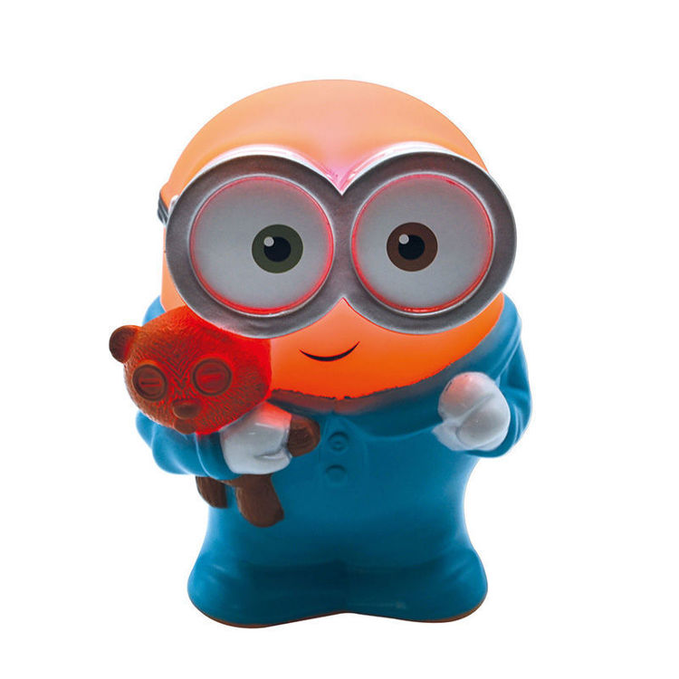 Εικόνα για 3D Φως Νυκτός Minions με Αλλαγή Χρωμάτων - LED Παιδικό Φωτάκι 13cm για Δωμάτιο- Lexibook NLJ01DES
