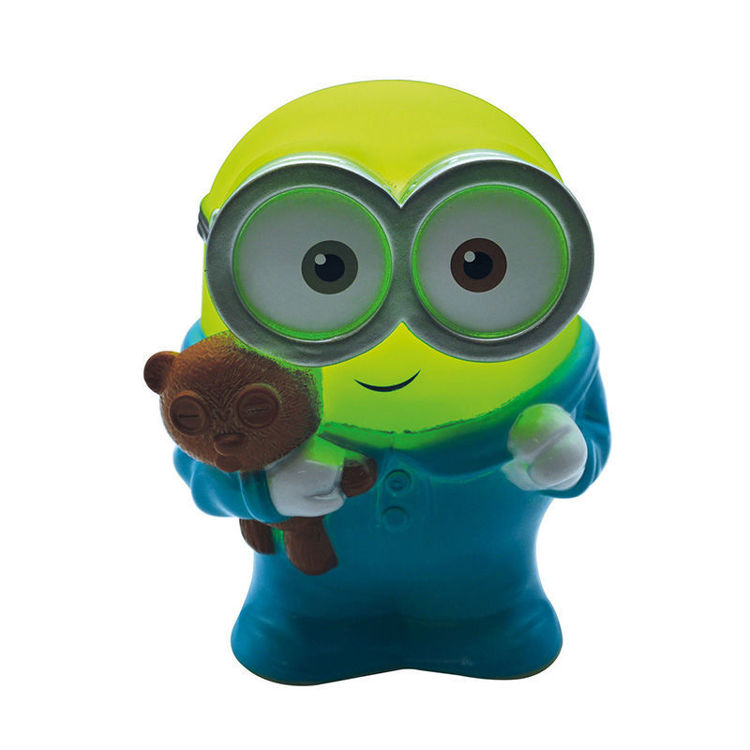 Εικόνα για 3D Φως Νυκτός Minions με Αλλαγή Χρωμάτων - LED Παιδικό Φωτάκι 13cm για Δωμάτιο- Lexibook NLJ01DES