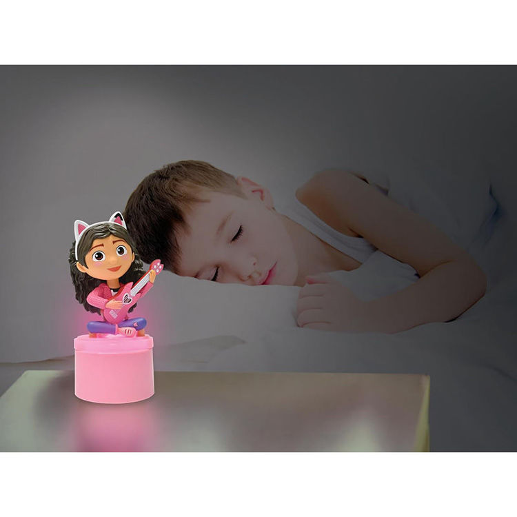 Εικόνα για 3D Φως Νυκτός Gabby's Dollhouse με Απαλό Λευκό Φωτισμό - LED Παιδικό Φωτάκι Ροζ - Lexibook NLJ01GDH