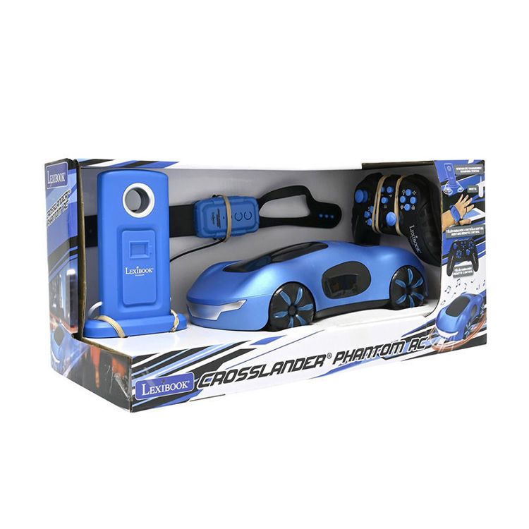 Εικόνα για Crosslander® Phantom - Επαναφορτιζόμενο RC Αγωνιστικό Αυτοκίνητο με Καπνό, Φώτα & Gesture Control - Lexibook RC65