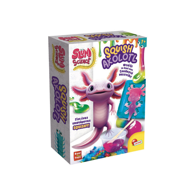 Εικόνα για Slumi Science Pocket Squishy Axolotl - Φτιάξε τον Δικό σου Μαλακό Axolotl DIY Kit για Παιδιά 7+ Lisciani 110322