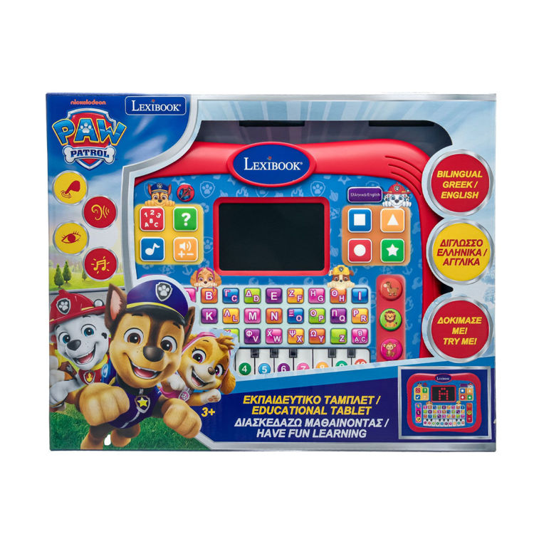 Εικόνα για Εκπαιδευτικό Δίγλωσσο Tablet Paw Patrol με Οθόνη & Πιάνο 3+ Ετών Lexibook JCPAD007PAi8