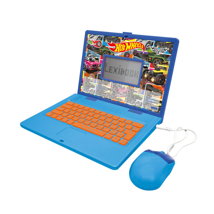 Εικόνα για Δίγλωσσο Εκπαιδευτικό Laptop Hot Wheels με Ποντίκι 4+ Ετών - 124 Δραστηριότητες Lexibook JC598HWi8