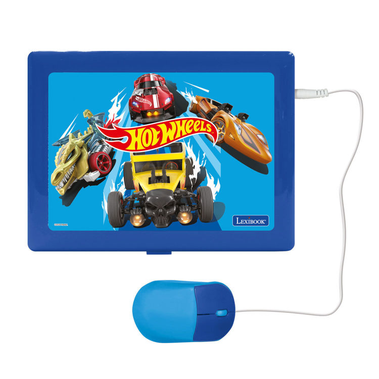Εικόνα για Δίγλωσσο Εκπαιδευτικό Laptop Hot Wheels με Ποντίκι 4+ Ετών - 124 Δραστηριότητες Lexibook JC598HWi8