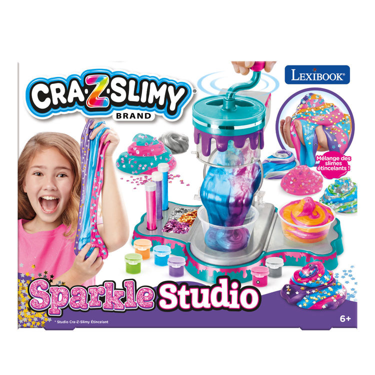 Εικόνα για Cra-Z-Art Slimy Sparkle Studio - Εργαστήριο Δημιουργίας Λαμπερού Slime Lexibook CRSLIM40