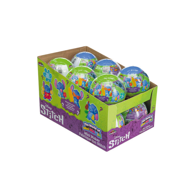 Εικόνα για Cra-Z-Art Stitch World Mini Mania Ball - Φτιάξε τη Δική σου 3D Φιγούρα Stitch - Συλλεκτικό Παιχνίδι Disney - 3+ Ετών Lexibook CRDOUGH54D