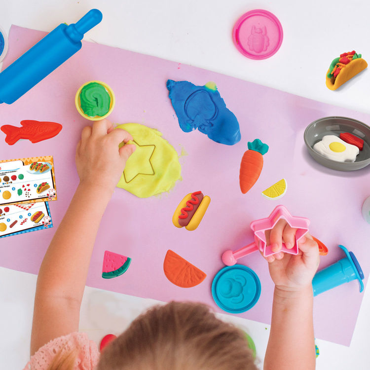 Εικόνα για Cra-Z-Art Softee Dough Super Chef Set - Μαλακή Πλαστελίνη με 50+ Αξεσουάρ Κουζίνας - 3+ Ετών Lexibook CRDOUGH16