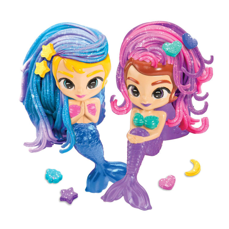 Εικόνα για Cra-Z-Art Softee Dough Mermaid Stylin' Salon - Κομμωτήριο Γοργόνων με Πλαστελίνη Γκλίτερ (3+ Ετών) Lexibook CRDOUGH12