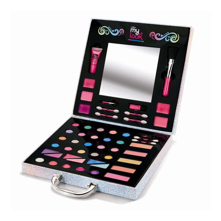 Εικόνα για Cra-Z-Art My Look Glitter Makeover Studio - Βαλιτσάκι Μακιγιάζ με 40 Προϊόντα & Καθρέφτη (8+ Ετών) Lexibook CRSS23