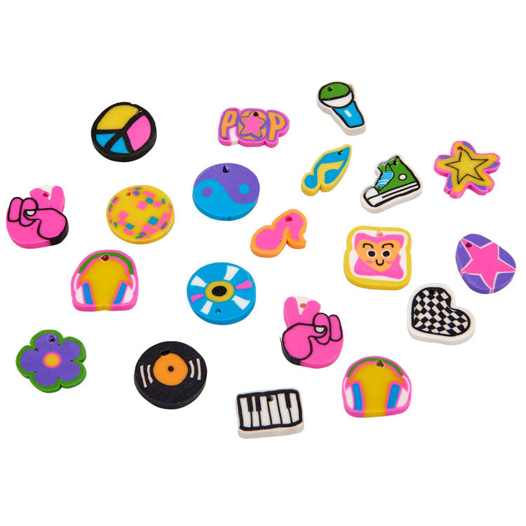 Εικόνα για Cra-Z-Loom Rock & Roll - Αργαλειός Βραχιολιών με Charms και Γράμματα (8+ Ετών) Lexibook CRLOOM6