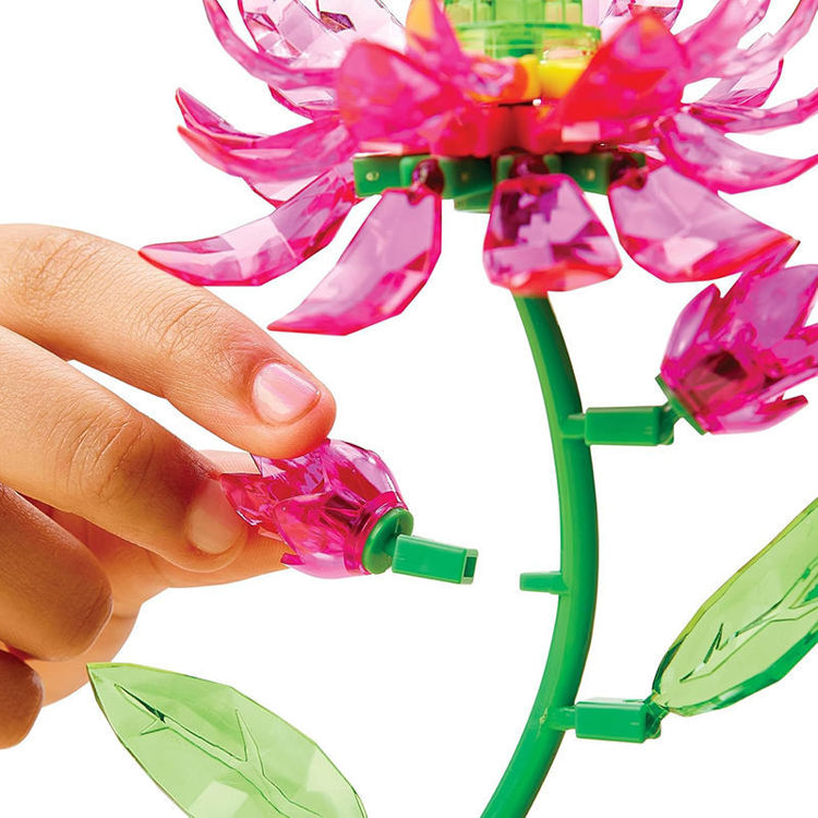 Εικόνα για Crystal Gem Single Lotus Bouquet - DIY Κρυστάλλινο Λουλούδι Λωτού με 75+ Κομμάτια - 8+ Ετών Lexibook CRSS61