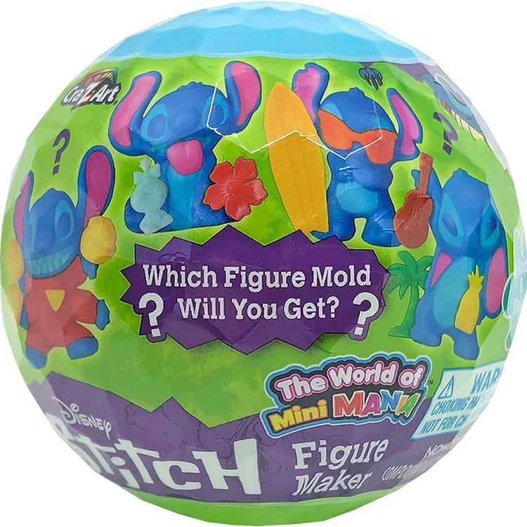 Εικόνα για Cra-Z-Art Stitch World Mini Mania Ball - Φτιάξε τη Δική σου 3D Φιγούρα Stitch - Συλλεκτικό Παιχνίδι Disney - 3+ Ετών Lexibook CRDOUGH54D