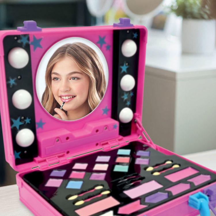 Εικόνα για Cra-Z-Art Light Up Beauty Case - Βαλιτσάκι Ομορφιάς με Φωτισμό LED Lexibook CRSS26