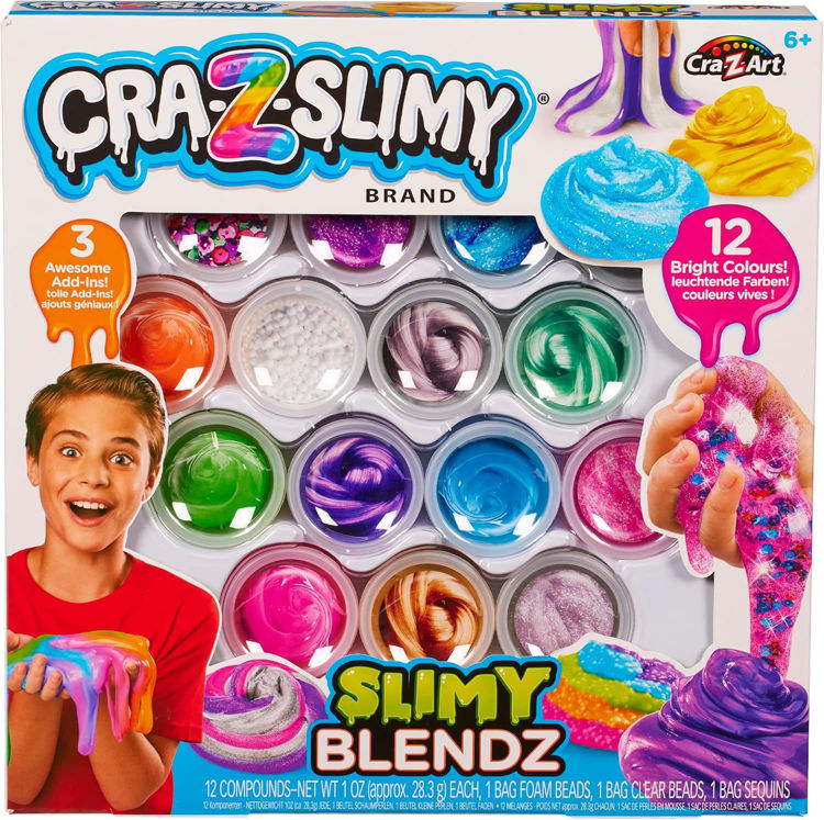 Εικόνα για Cra-Z-Art Slimy Blendz Mix Kit - Σετ 12 Χρωμάτων Slime για Ανάμειξη Lexibook CRSLIM4