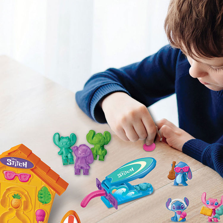 Εικόνα για Cra-Z-Art Softee Dough Stitch - Σετ Μαλακής Πλαστελίνης με Καλούπια Για Φιγούρες Stitch Lexibook CRDOUGH50D