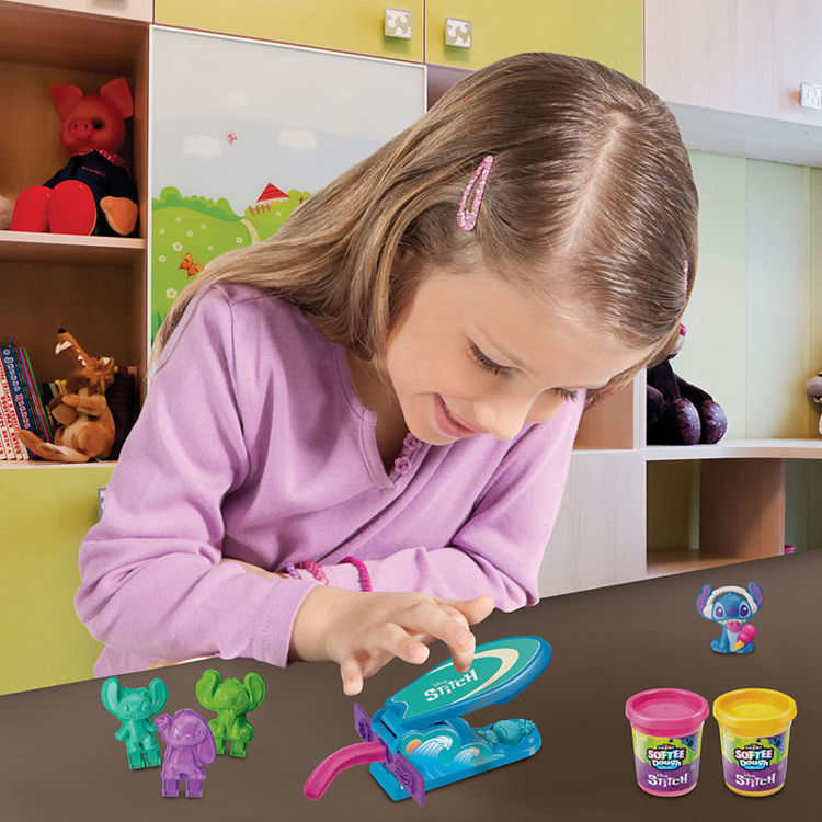 Εικόνα για Cra-Z-Art Softee Dough Stitch - Σετ Μαλακής Πλαστελίνης με Καλούπια Για Φιγούρες Stitch Lexibook CRDOUGH50D