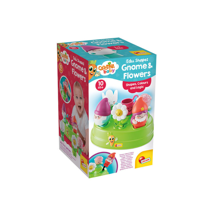 Εικόνα για Carotina Baby Edu Shapes - Κήπος με Νάνους & Λουλούδια (Παιχνίδι Σχημάτων) Lisciani 109951