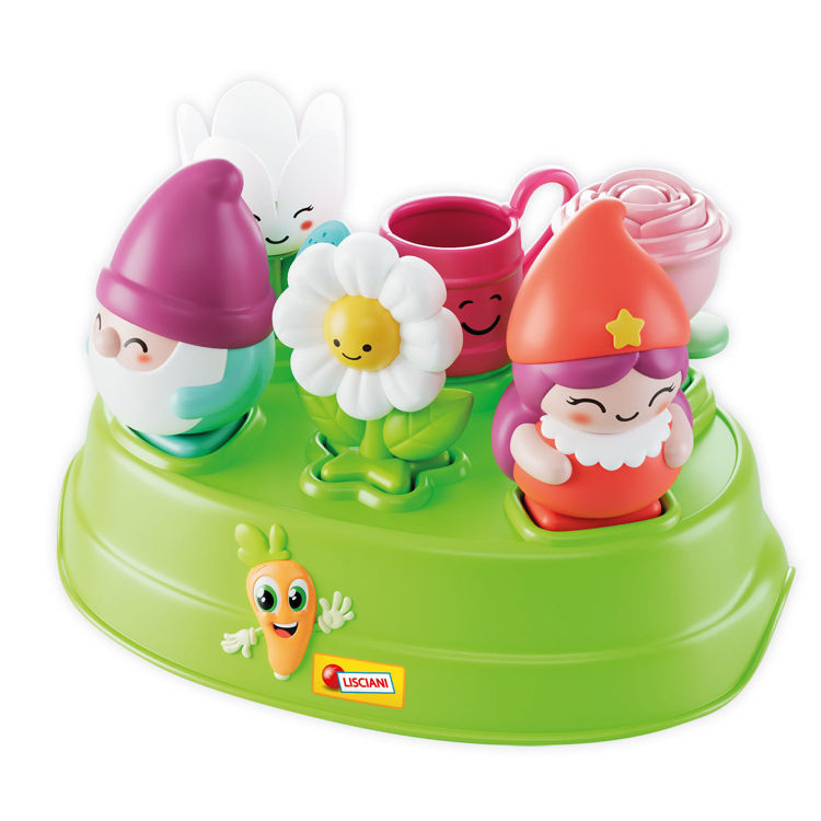 Εικόνα για Carotina Baby Edu Shapes - Κήπος με Νάνους & Λουλούδια (Παιχνίδι Σχημάτων) Lisciani 109951