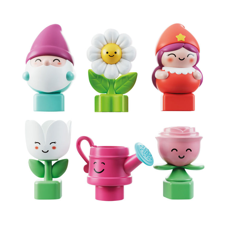 Εικόνα για Carotina Baby Edu Shapes - Κήπος με Νάνους & Λουλούδια (Παιχνίδι Σχημάτων) Lisciani 109951