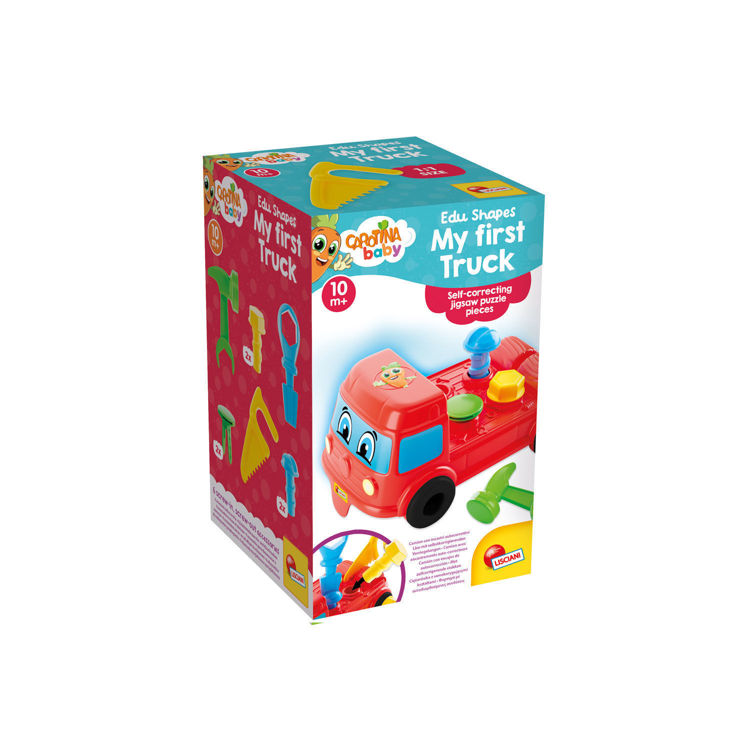 Εικόνα για Carotina Baby Edu Shapes - Το Πρώτο μου Φορτηγό (Παιχνίδι Μηχανικού) Lisciani 109968
