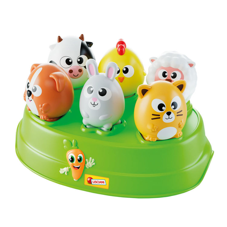 Εικόνα για Carotina Baby Edu Shapes - Φάρμα με Ζώα (Παιχνίδι Σχημάτων & Λογικής) Lisciani 109944