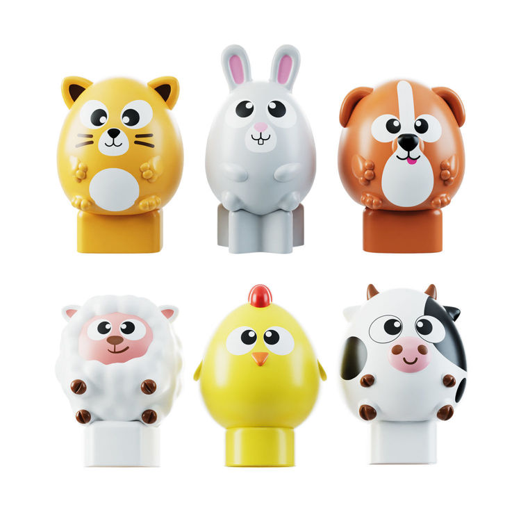 Εικόνα για Carotina Baby Edu Shapes - Φάρμα με Ζώα (Παιχνίδι Σχημάτων & Λογικής) Lisciani 109944