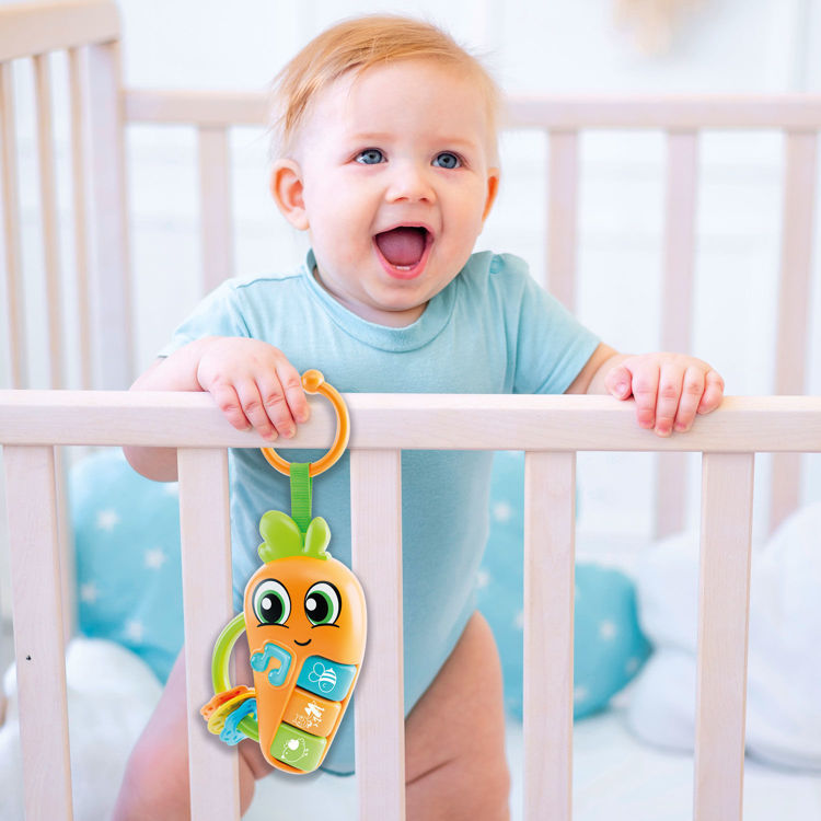 Εικόνα για Carotina Baby Carrot (Καρότο) - Ηλεκτρονική Κουδουνίστρα με Ήχους & Φώτα Lisciani 109876