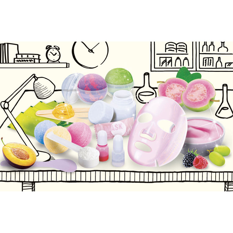 Εικόνα για Studio Αισθητικής I'm a Genius με Μάσκες, Bath Bombs & Scrubs 7-12 Ετών Lisciani 102631