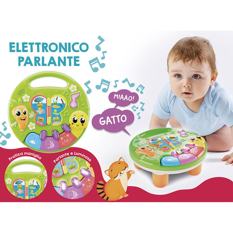 Εικόνα για Mini Εκπαιδευτικό Τραπεζάκι Ζωάκια με Ήχους & Φώτα Carotina Baby Lisciani 109913