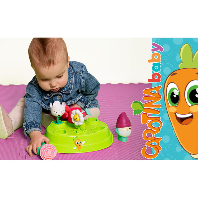 Εικόνα για Carotina Baby Edu Shapes - Κήπος με Νάνους & Λουλούδια (Παιχνίδι Σχημάτων) Lisciani 109951