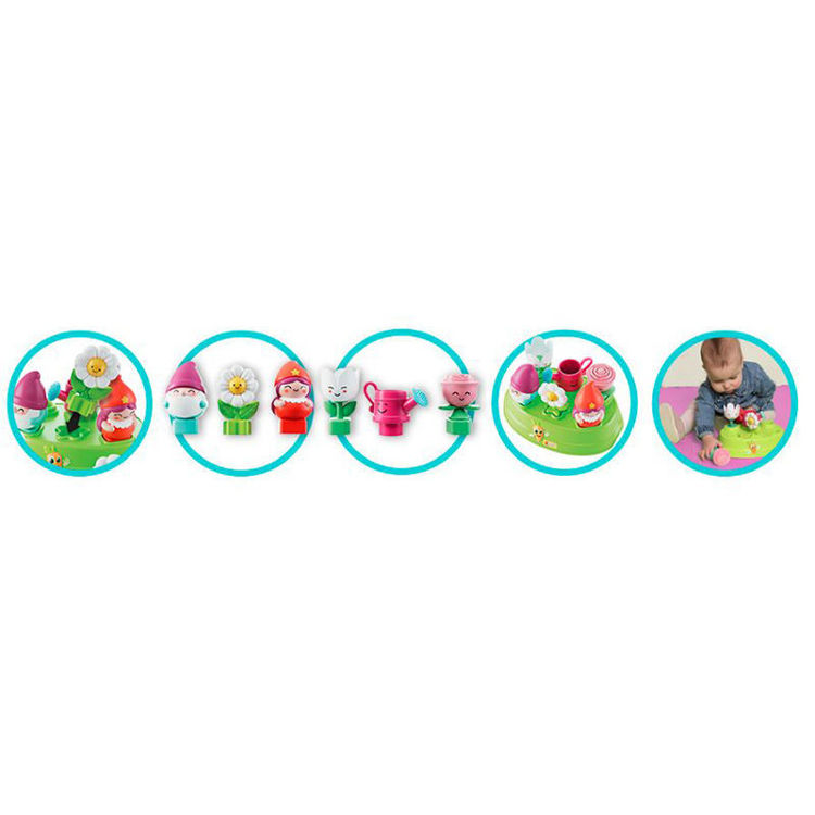 Εικόνα για Carotina Baby Edu Shapes - Κήπος με Νάνους & Λουλούδια (Παιχνίδι Σχημάτων) Lisciani 109951