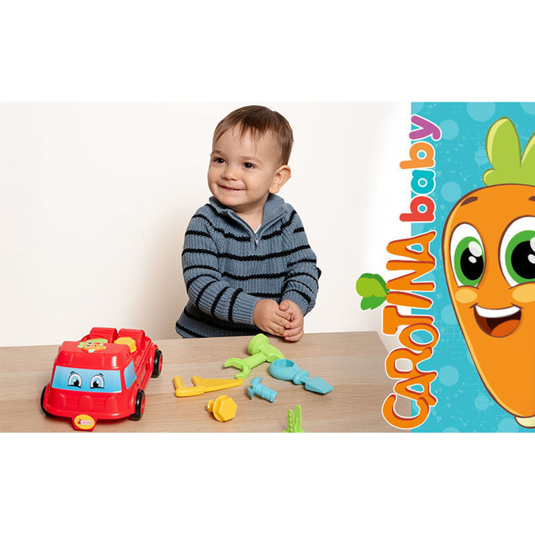 Εικόνα για Carotina Baby Edu Shapes - Το Πρώτο μου Φορτηγό (Παιχνίδι Μηχανικού) Lisciani 109968